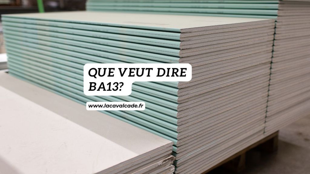 que veut dire BA 13?