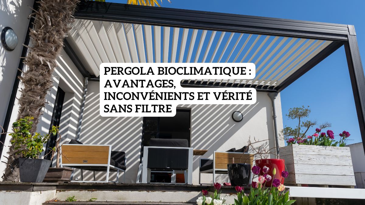 Pergola bioclimatique : avantages, inconvénients et vérité sans filtre ...