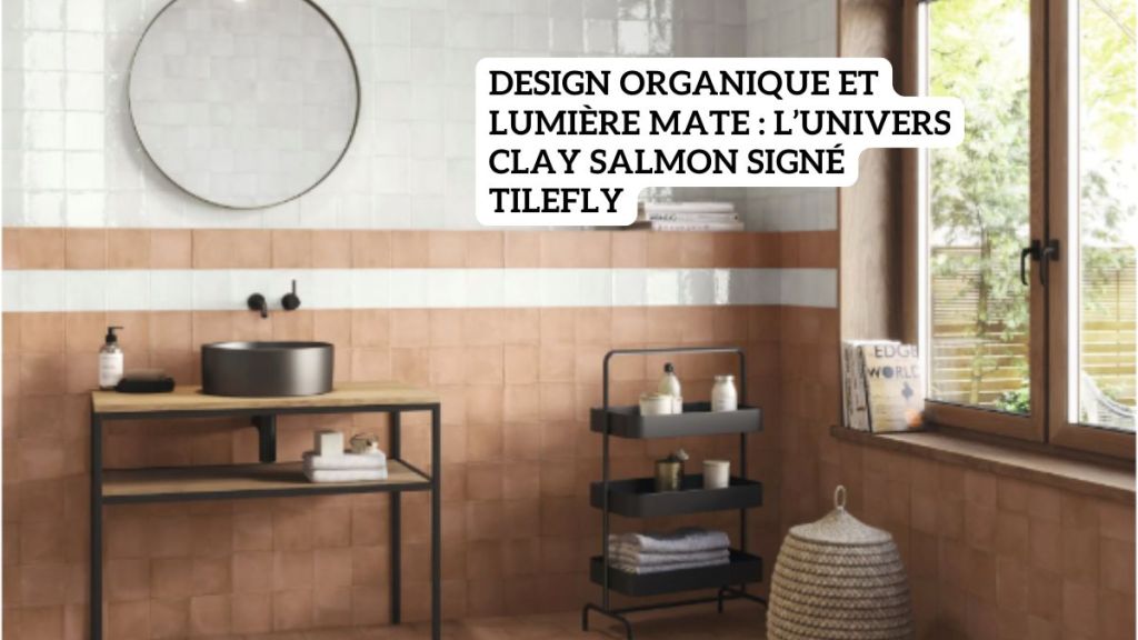 Terracotta et lumière douce : la salle de bains qui fait respirer l’âme