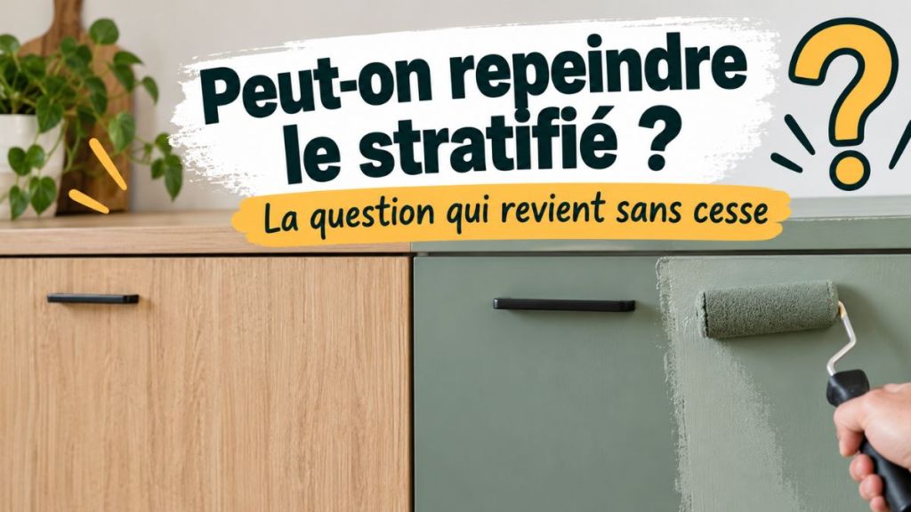 Peut-on repeindre le stratifié